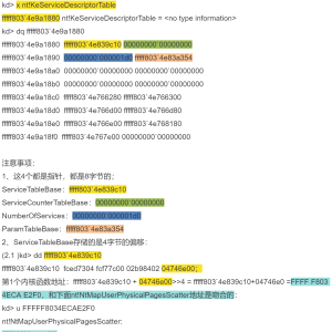 windows SSDT和驱动保护